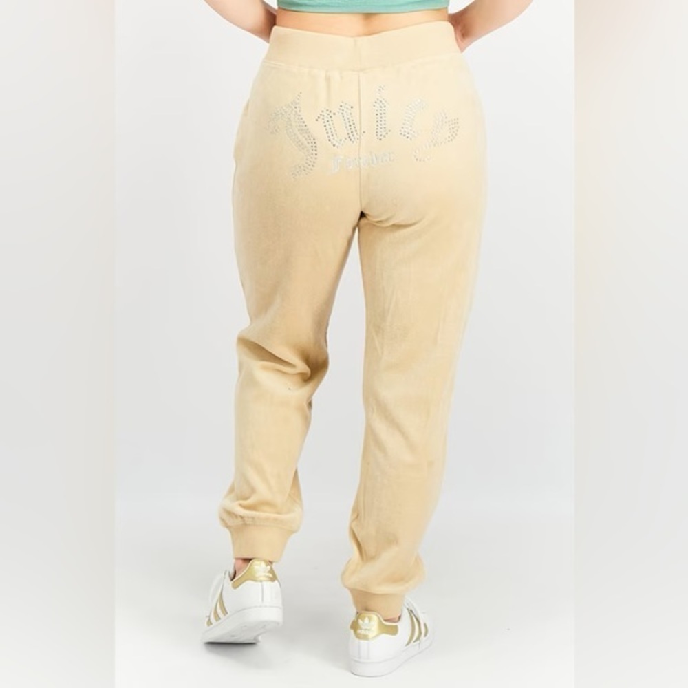 Forever 21 x Juicy Couture Rhinestone Velour Joggers​